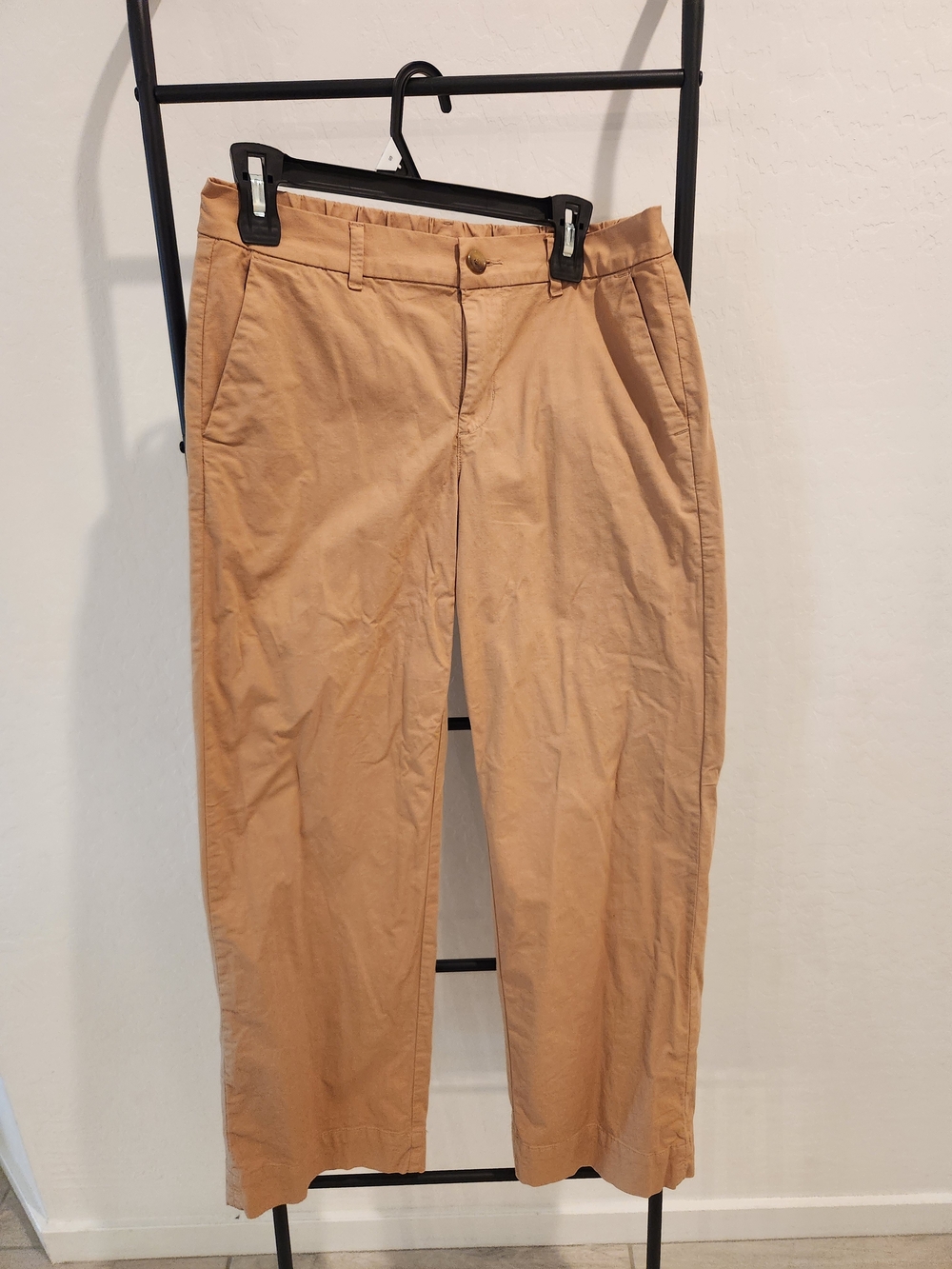 American Eagle Outfitters Womens Khaki Stovepipe Pants - Light Tan